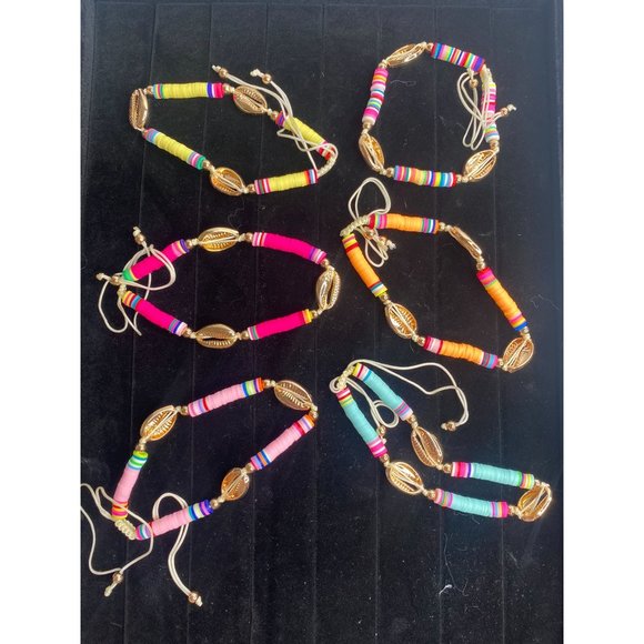 Anklets For Women Boho Vsco Shell Anklet Beaded Anklets 6 Pieces - Picture 8 of 8